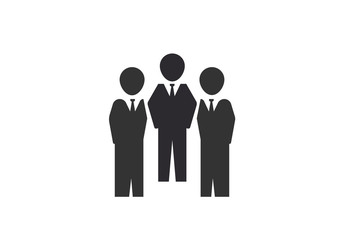 Three Business people vector 