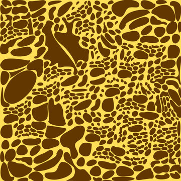 leopard skin pattern used for decoration.seamless animal texture.