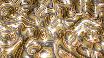 Luxury, beautiful, unusual, color background. 3d illustration, 3d rendering.