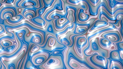 Luxury, beautiful, unusual, color background. 3d illustration, 3d rendering.