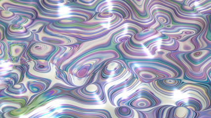 Luxury, beautiful, unusual, color background. 3d illustration, 3d rendering.