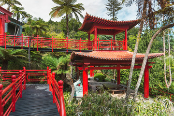 Chinese garden landscape