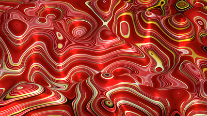 Obraz premium Luxury, beautiful, unusual, color background. 3d illustration, 3d rendering.