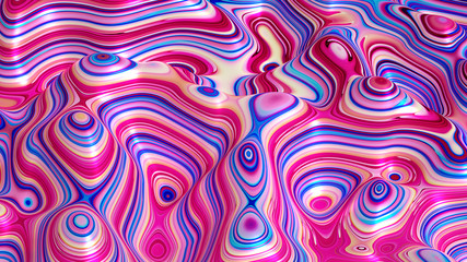 Luxury, beautiful, unusual, color background. 3d illustration, 3d rendering.