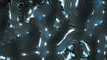 Luxury, beautiful, unusual, color background. 3d illustration, 3d rendering.