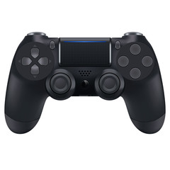 Vector game pad on white background