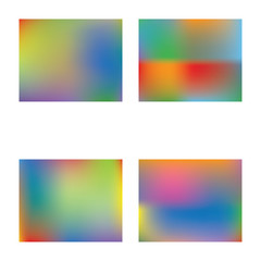 Fototapeta premium Smooth gradient mesh background.