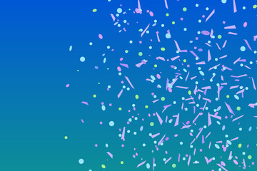 Abstract texture with random geometric elements. Abstract background with confetti. Print for your posters, banners and flyers