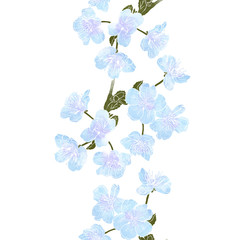 Apple tree or sacura blossom.
