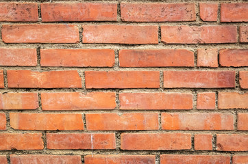 Obraz premium red brick wall background