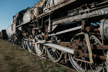 old steam locomotive