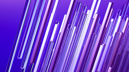 Geometry abstract background. 3d illustration, 3d rendering.