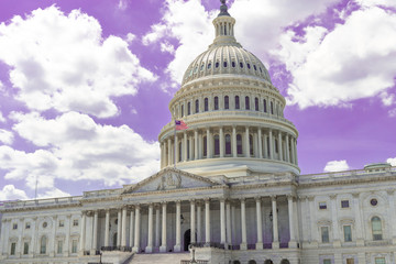 Obraz premium US Capitol building in Washington DC