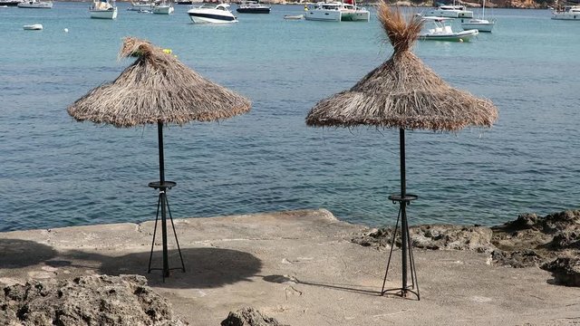 beach umbrellas