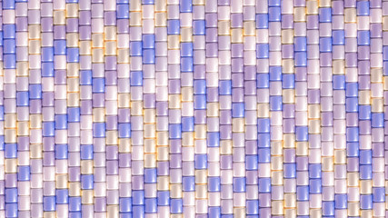 Beautiful background with beads. 3d illustration, 3d rendering.