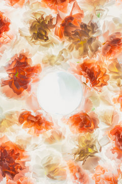 carnation flowers pattern