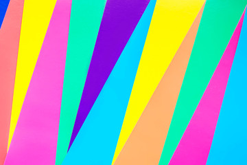 Abstract background of multicolored paper.