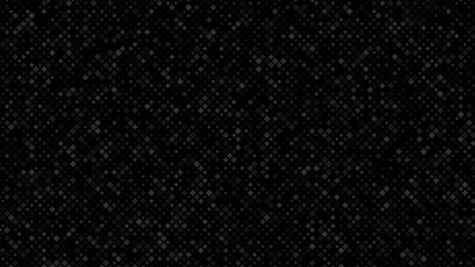 Abstract background. Black noise from the dots. Diamonds are halftone. Vector illustration.