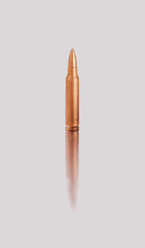 Gold Bullet on Silver