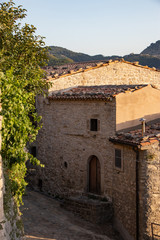 Fototapeta na wymiar Il Borgo di Montalbano Elicona, Sicilia