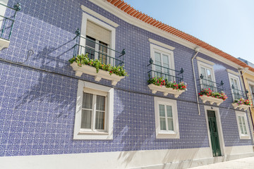Façades colorées à Aveiro