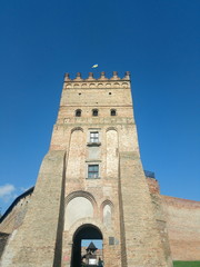 Obraz premium tower of castle in lutsk ukraine