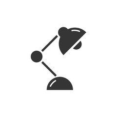 Table lamp icon. Bulb. New trendy table lamp vector illustration eps file