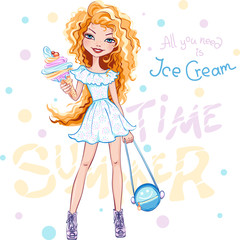 Cute fashionable girls