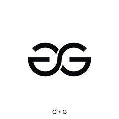 letter G and G concept ready to use