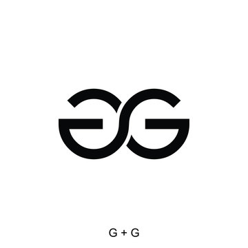 letter G and G concept ready to use