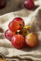 Raw Red Organic Grapes