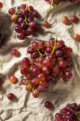 Raw Red Organic Grapes