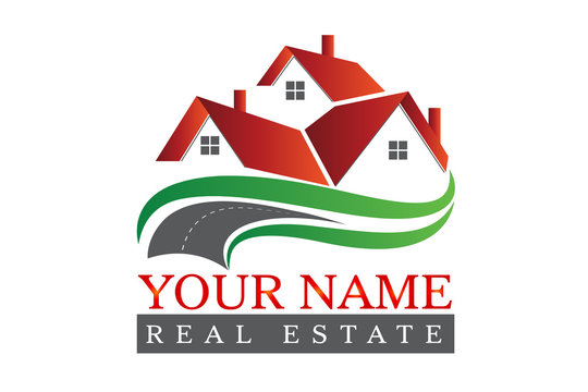 Logo real estate houses