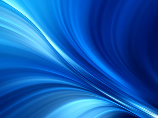 Abstract Background - wave of blue light 