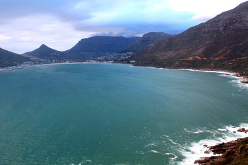 View of Campsbay,Chapmans Drive, Capetown, South Africa