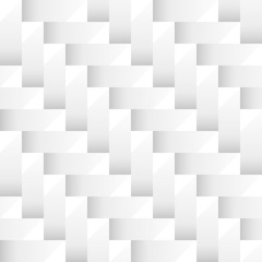 Paper ribbon seamless pattern. Grey vector illustration