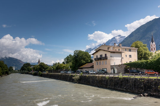 Die Isel in Lienz