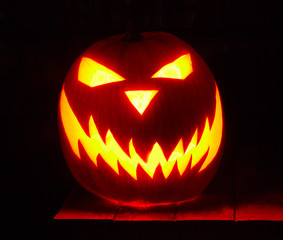 Halloween Pumpkin isolated.