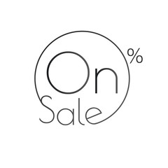 Discount offer price linear sticker or label, symbol for advertising campaign in retail, sale promo marketing, 40 percent. For art template design, list, page, mockup brochure style, banner,