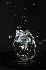 水滴のハイスピード撮影