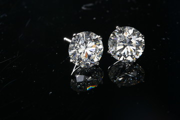 Fototapeta premium Diamond Studs