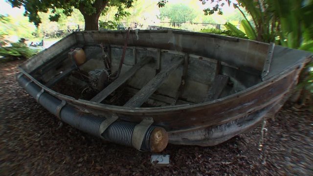 Key West-Cuban Refugee Boats Escape Communism For Freedom in United States