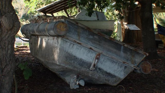 Key West-Cuban Refugee Boats Escape Communism For Freedom in United States
