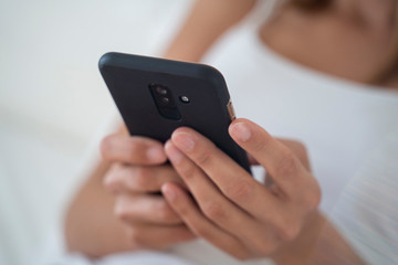 First thing in the morning is to wake up and check the phone notifications.