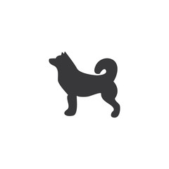 Dog simple icon