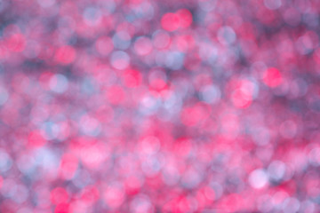 Bokeh Background Creation in Red, Pink and White