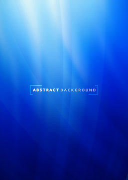 abstract ิgradient and smooth flow blue background, Vector illustration