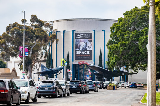 March 19, 2019 San Diego / CA / USA - San Diego Air and Space Museum in Balboa Park