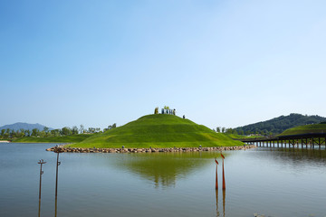 Fototapeta premium Suncheonman National Garden in Suncheon-si, South Korea