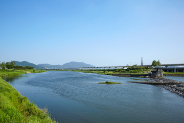 Fototapeta premium Suncheonman National Garden in Suncheon-si, South Korea
